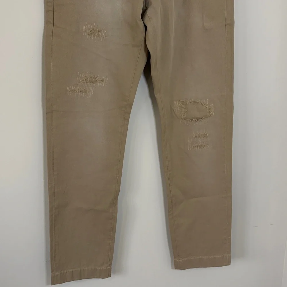 Todd Snyder Patch and Repair Selvedge Chino Khaki Japan Mens Sz 32/34 NEW - Picture 5 of 13